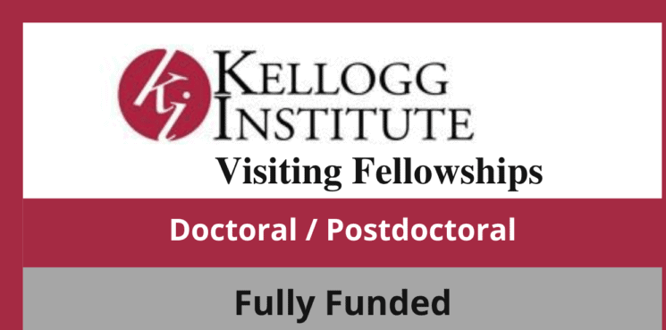 Scholarship for visiting the Kellogg Institute 2025 | USA