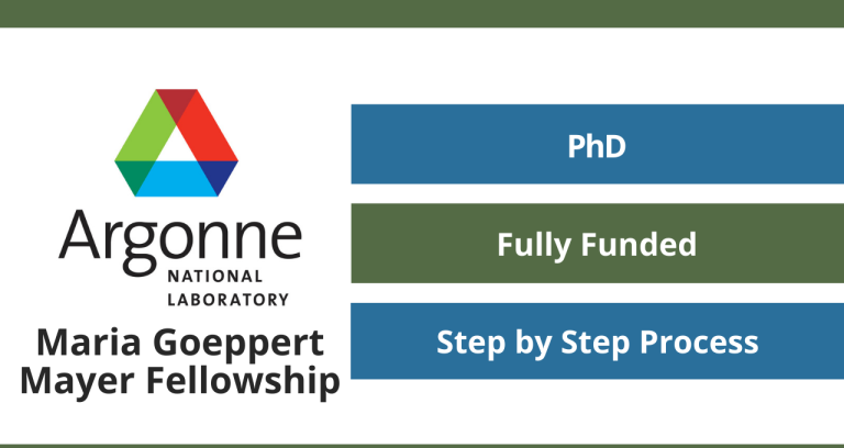 Maria Goeppert Mayer Scholarhip 2025 | Fully Funded