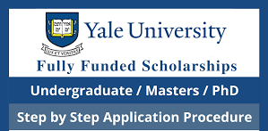 Full Funded Scholarships at Yale University for 2025