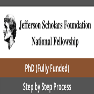 National Fellowship of the Jefferson Scholars Foundation 2025 | USA